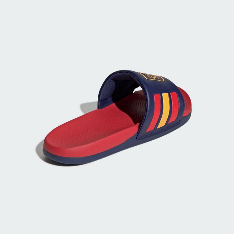 adidas adidas Adilette Comfort 2.0 Spanien Badelatschen - Dark Blue / Vivid Red / Crew Yellow - 4 | SportScheck