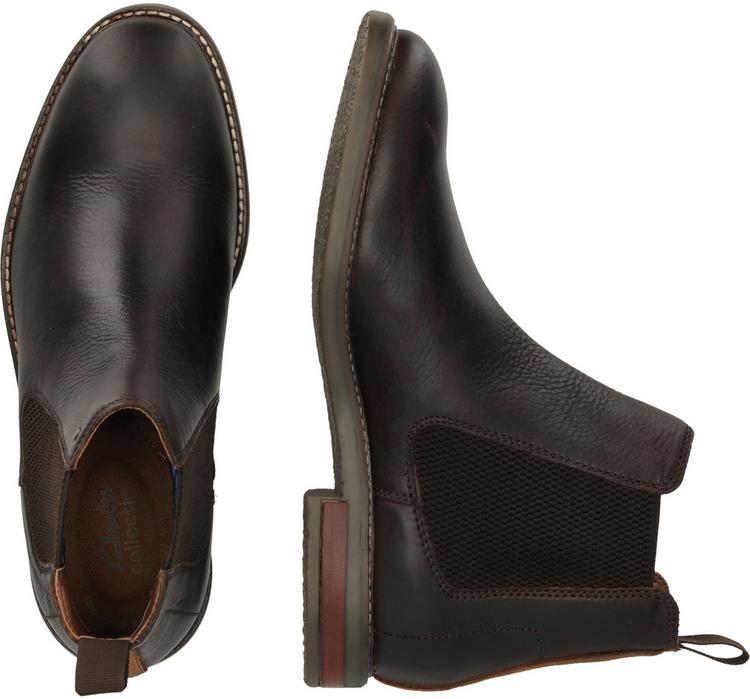 Clarks Clarks Jaxen Easy Stiefel Herren - 5284 Brown Tumb - 2 | SportScheck