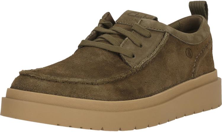 Clarks Clarks Polden Moc Halbschuhe Herren - 3227 Olive Suede - 0 | SportScheck