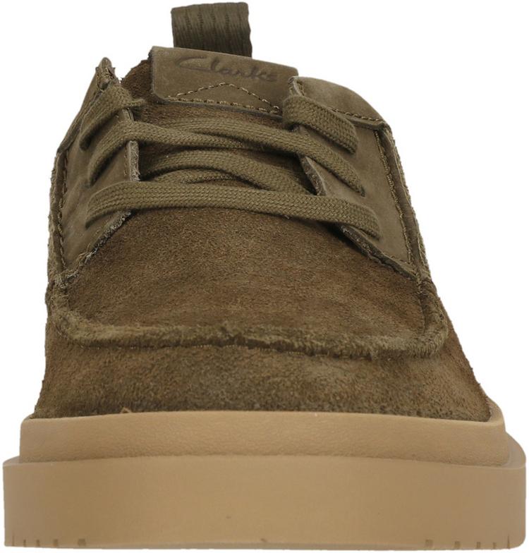 Clarks Clarks Polden Moc Halbschuhe Herren - 3227 Olive Suede - 6 | SportScheck