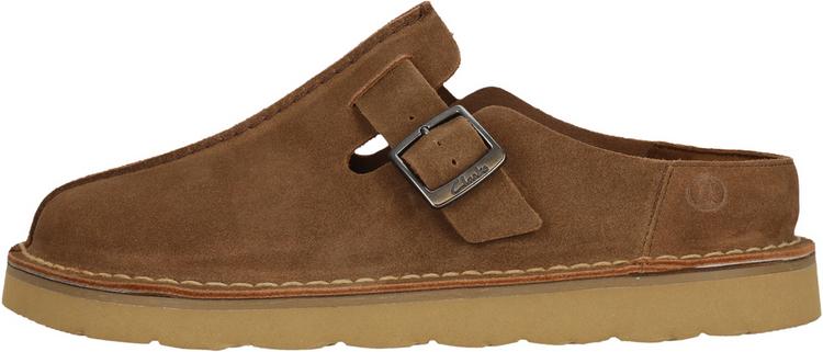 Clarks Clarks Solsbury Mule Slipper Herren - 1224 Cola Suede - 0 | SportScheck