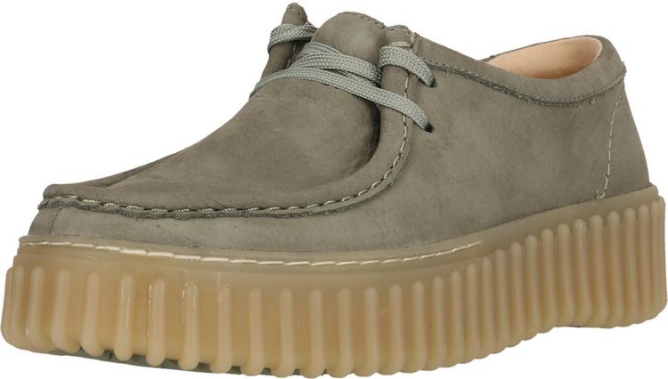 Clarks Clarks Torhill Bee Halbschuhe Damen - 5340 Light Green Nub - 0 | SportScheck