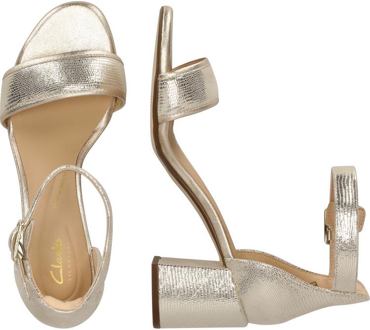 Clarks Clarks Ezoria Mae Sandalen Damen - 5332 Champagne Int - 2 | SportScheck