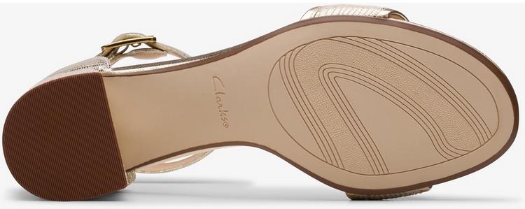 Clarks Clarks Ezoria Mae Sandalen Damen - 5332 Champagne Int - 4 | SportScheck