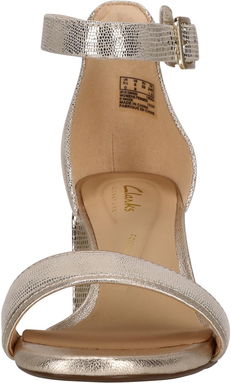 Clarks Clarks Ezoria Mae Sandalen Damen - 5332 Champagne Int - 5 | SportScheck