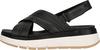 Clarks Tuscan Cross Sandalen Damen - 1216 Black Leather