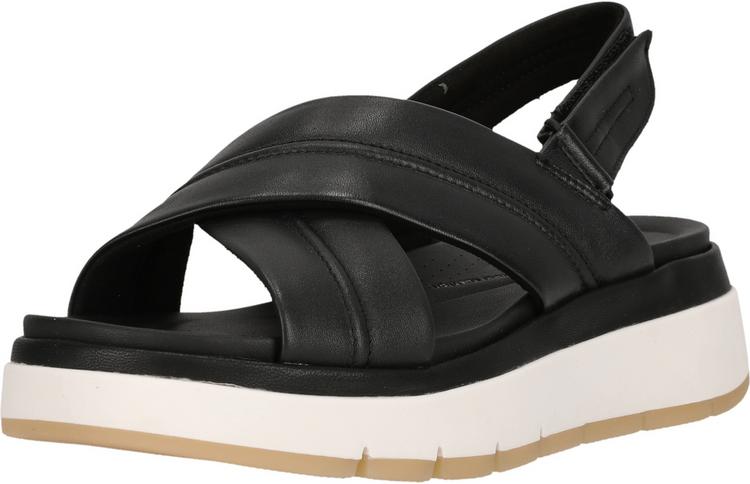 Clarks Clarks Tuscan Cross Sandalen Damen - 1216 Black Leather - 0 | SportScheck