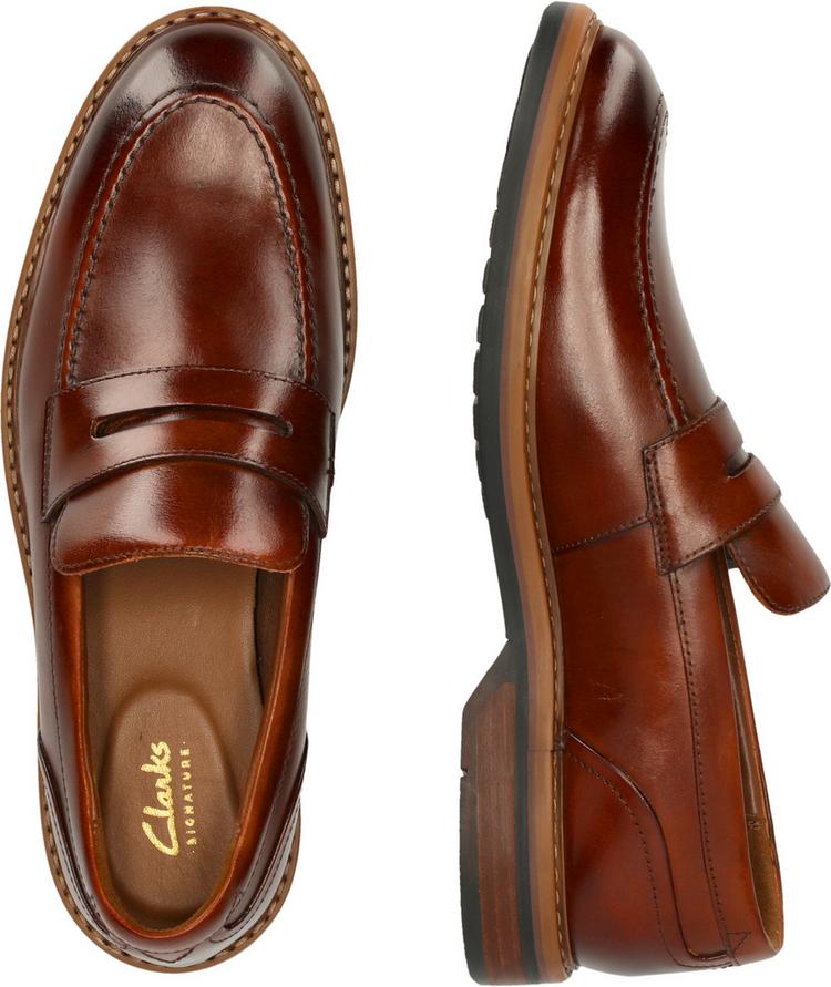 Clarks Clarks Aldwin Step Halbschuhe Herren - 5254 Mid Tan Lea - 2 | SportScheck