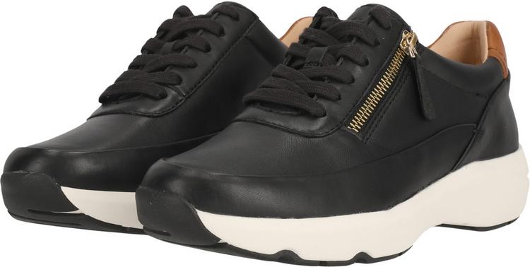 Clarks Clarks Tivoli Sneaker Damen - 1216 Black Leather - 1 | SportScheck