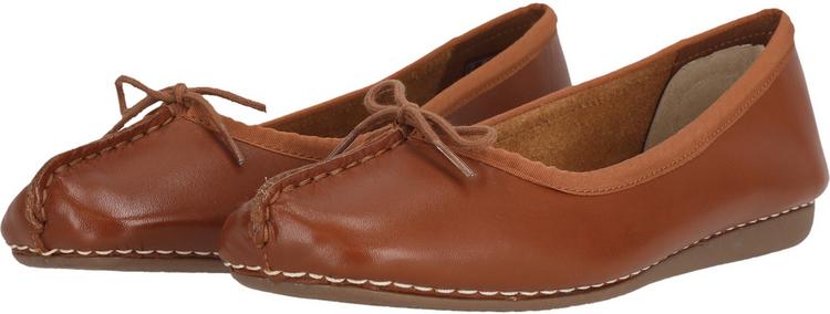Clarks Clarks Freckle Ice Hausschuhe Damen - 5234 Dark Tan Lea - 1 | SportScheck