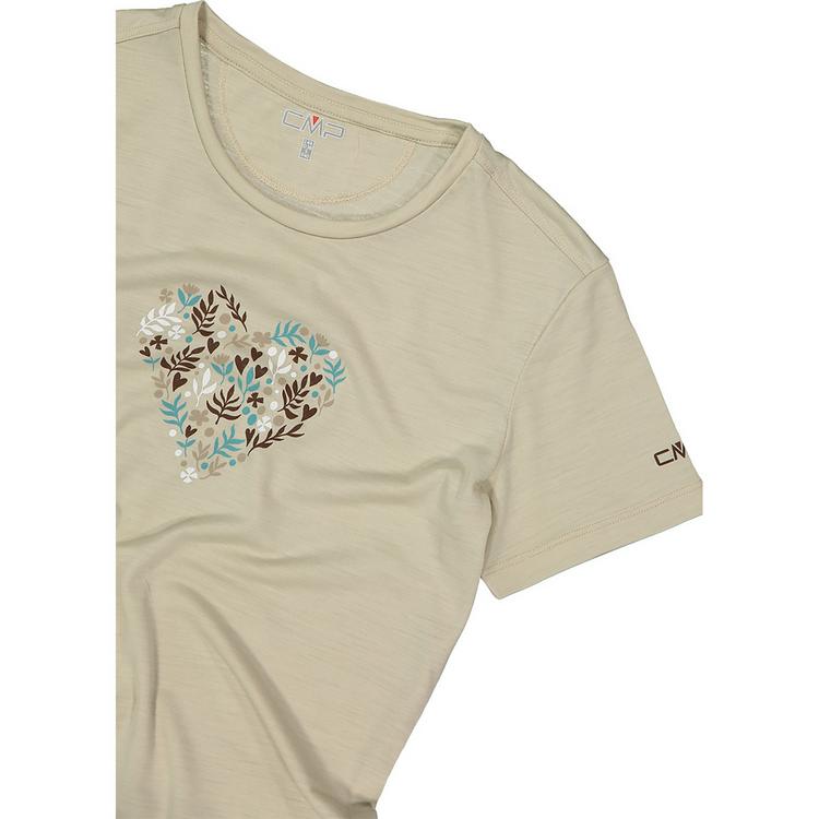 CMP CMP WOMAN T-SHIRT T-Shirt Damen - Crema638 - 2 | SportScheck