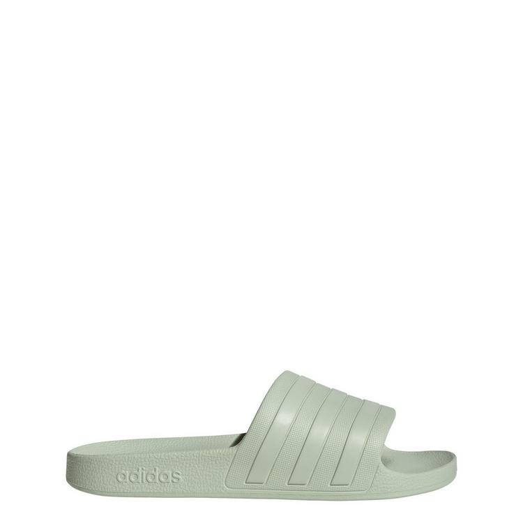 adidas adidas Aqua adilette Badelatschen - Linen Green / Linen Green / Linen Green - 0 | SportScheck