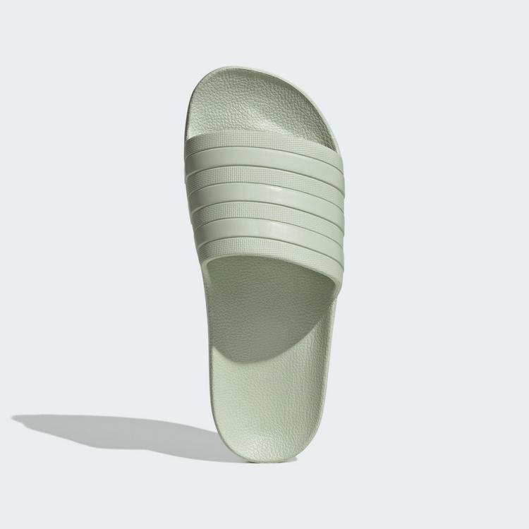 adidas adidas Aqua adilette Badelatschen - Linen Green / Linen Green / Linen Green - 1 | SportScheck