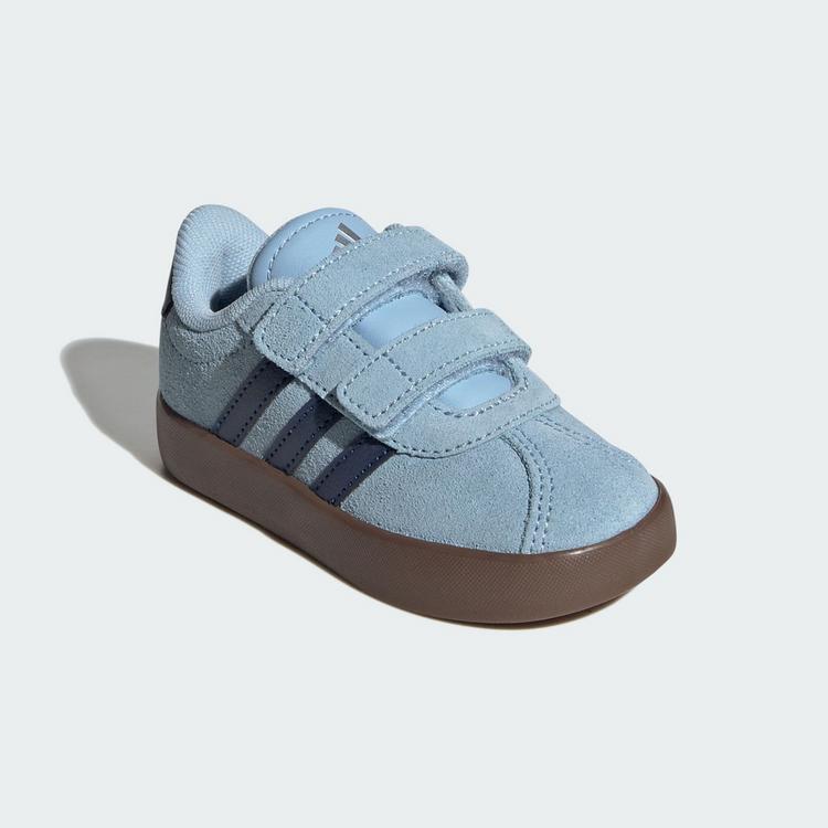 adidas adidas VL Court 3.0 Schuh Sneaker Kinder - Clear Sky / Night Indigo / Gum - 3 | SportScheck