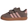 adidas VL Court 3.0 Schuh Sneaker Kinder - Earth Strata / Semi Frozen Turbo / Amber Gum