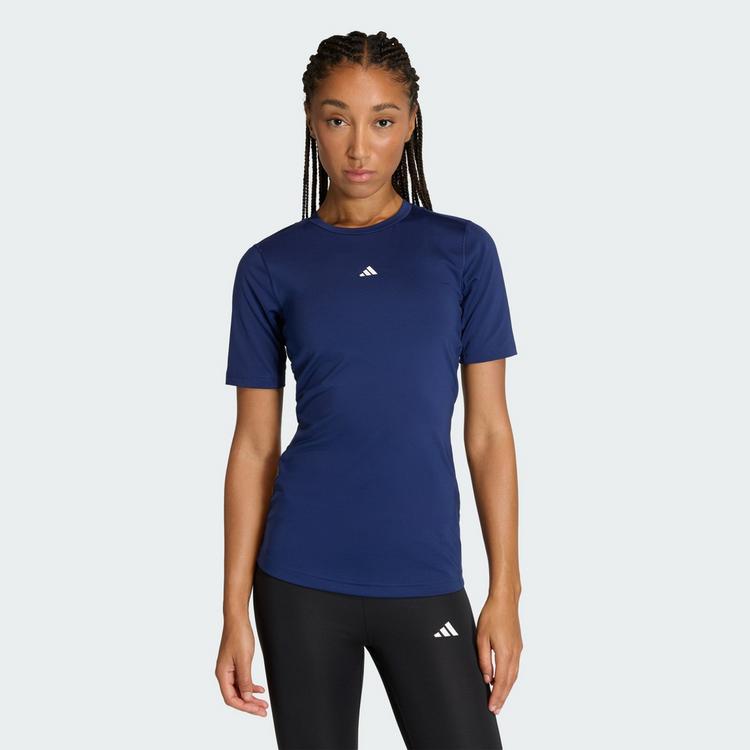 adidas adidas TECHFIT Training T-Shirt Funktionsshirt Damen - Dark Blue - 0 | SportScheck