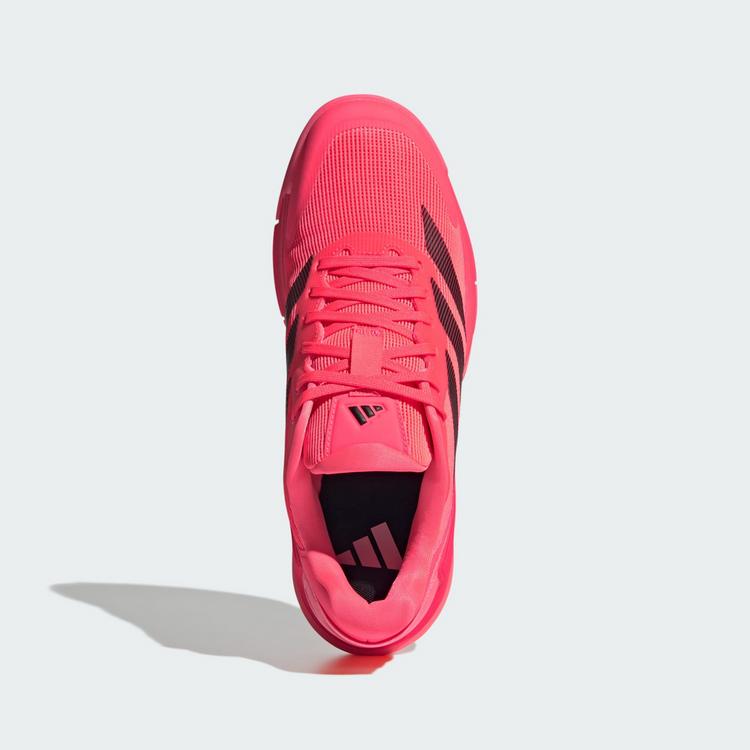 adidas adidas Crazyquick Padel-Schuh Tennisschuhe Herren - Solar Turbo / Core Black / Lucid Red - 1 | SportScheck