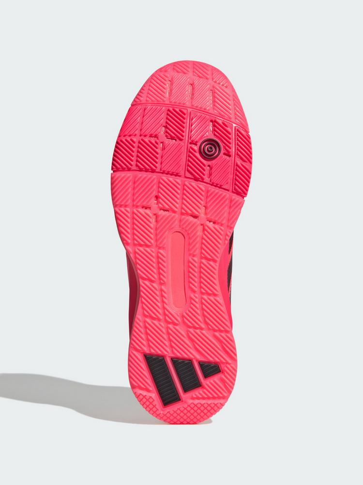 adidas adidas Crazyquick Padel-Schuh Tennisschuhe Herren - Solar Turbo / Core Black / Lucid Red - 2 | SportScheck