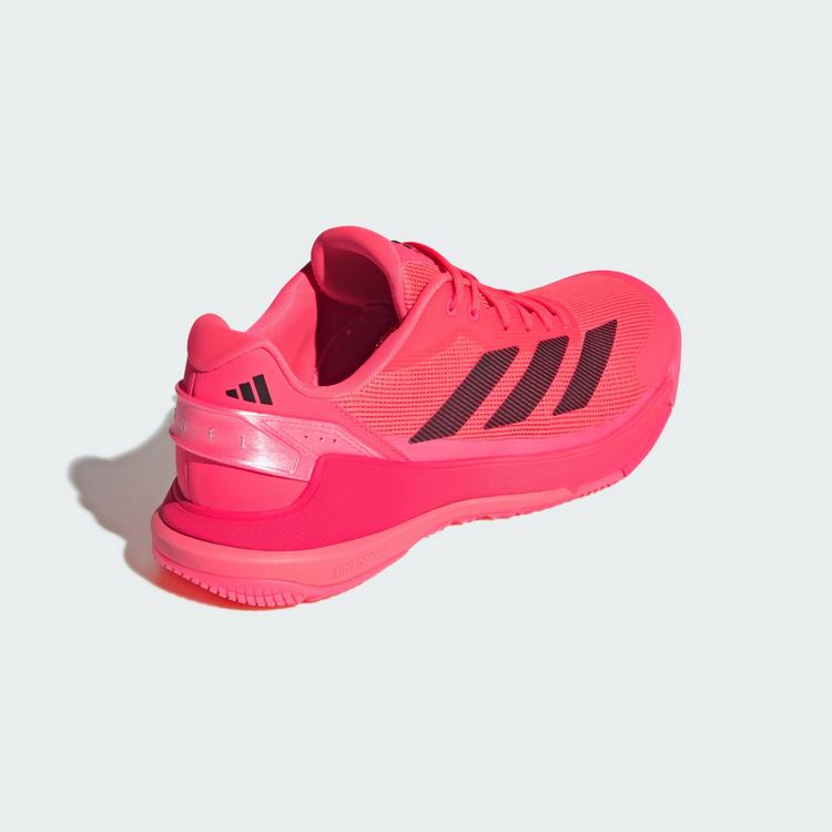 adidas adidas Crazyquick Padel-Schuh Tennisschuhe Herren - Solar Turbo / Core Black / Lucid Red - 4 | SportScheck