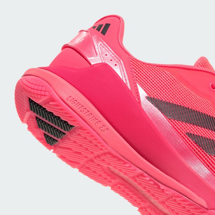 adidas adidas Crazyquick Padel-Schuh Tennisschuhe Herren - Solar Turbo / Core Black / Lucid Red - 6 | SportScheck