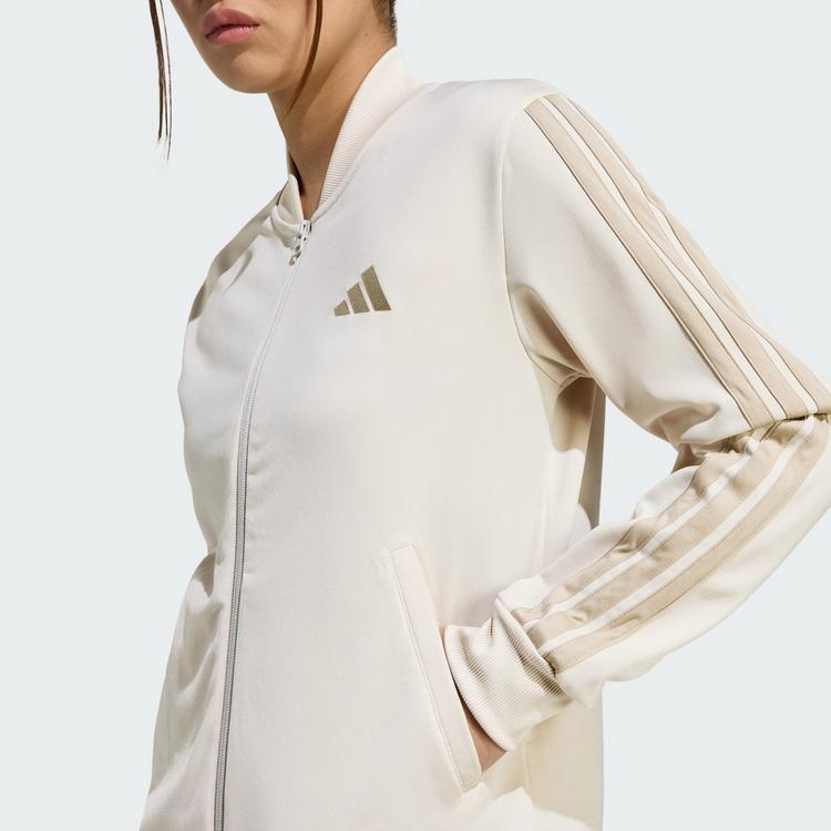 adidas adidas DAYREADY TRAININGSANZUG Trainingsanzug Damen - Crystal Linen - 0 | SportScheck