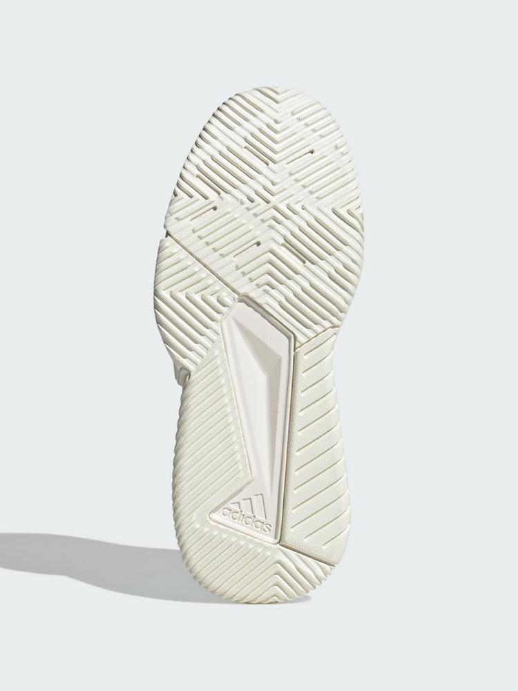 adidas adidas Courtquick Padel-Schuh Tennisschuhe Damen - Cloud White / Silver Metallic / Clear Mint - 2 | SportScheck