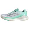 adidas Crazyquick BOOST Padel-Schuh Tennisschuhe Damen - Green / Silver Metallic / Pulse Mint