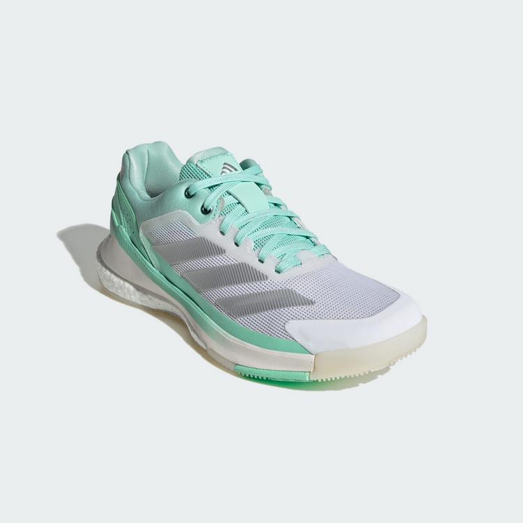 adidas adidas Crazyquick BOOST Padel-Schuh Tennisschuhe Damen - Green / Silver Metallic / Pulse Mint - 3 | SportScheck