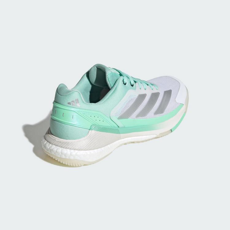 adidas adidas Crazyquick BOOST Padel-Schuh Tennisschuhe Damen - Green / Silver Metallic / Pulse Mint - 4 | SportScheck