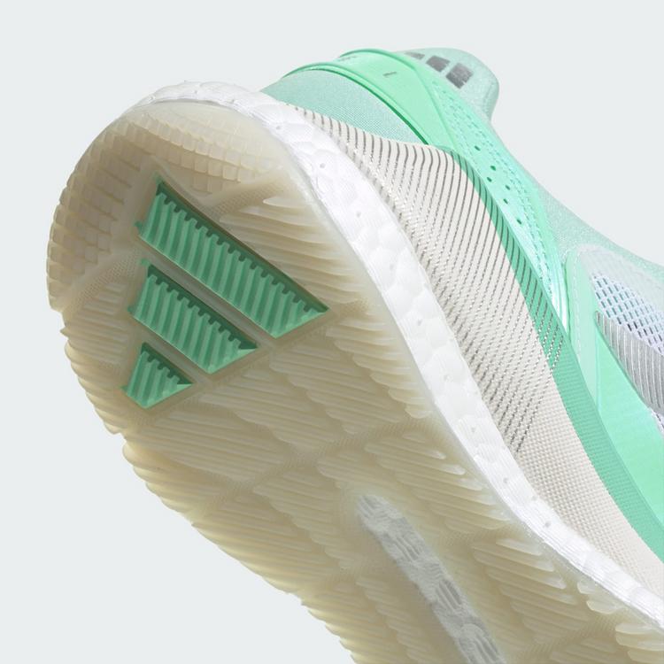 adidas adidas Crazyquick BOOST Padel-Schuh Tennisschuhe Damen - Green / Silver Metallic / Pulse Mint - 6 | SportScheck