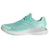 adidas Crazyquick Lightstrike Padel-Schuh Tennisschuhe Damen - Clear Mint / Silver Metallic / Cloud White