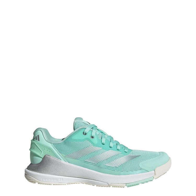 adidas adidas Crazyquick Lightstrike Padel-Schuh Tennisschuhe Damen - Clear Mint / Silver Metallic / Cloud White - 0 | SportScheck