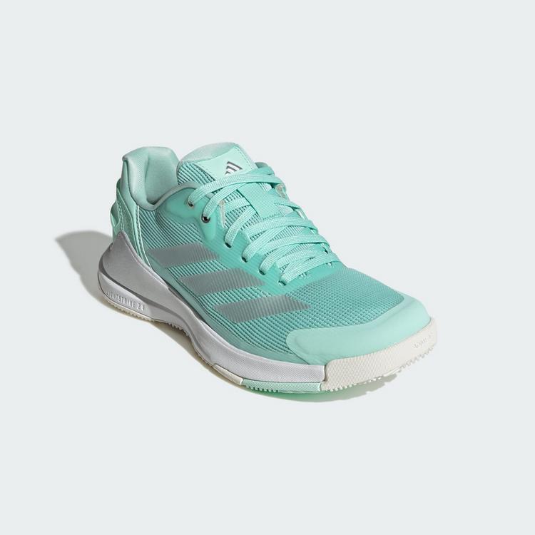adidas adidas Crazyquick Lightstrike Padel-Schuh Tennisschuhe Damen - Clear Mint / Silver Metallic / Cloud White - 3 | SportScheck