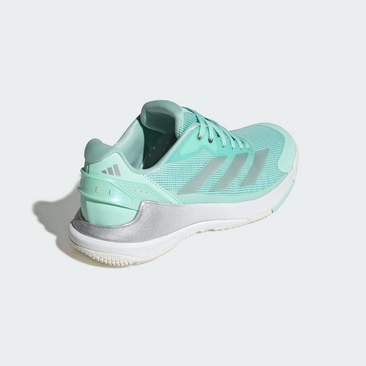 adidas adidas Crazyquick Lightstrike Padel-Schuh Tennisschuhe Damen - Clear Mint / Silver Metallic / Cloud White - 4 | SportScheck