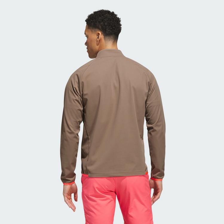 adidas adidas ULTIMATE365 strapazierf&auml;higes Wasser- Sweatshirt Herren - Khaki Six / Solar Turbo - 1 | SportScheck