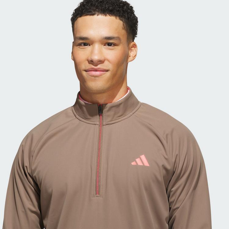 adidas adidas ULTIMATE365 strapazierf&auml;higes Wasser- Sweatshirt Herren - Khaki Six / Solar Turbo - 0 | SportScheck