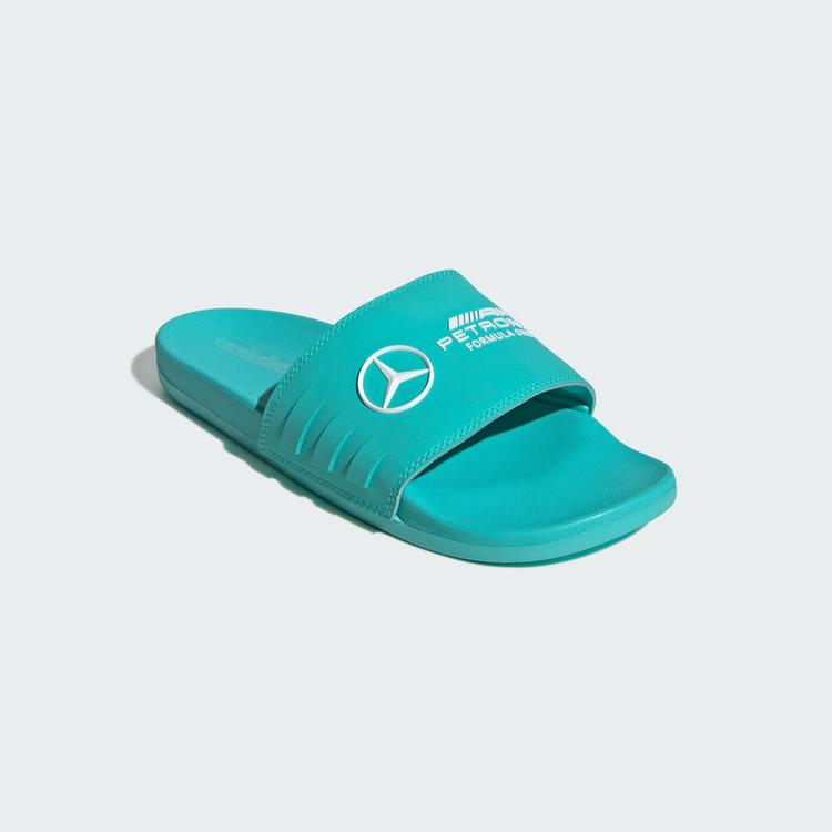 adidas adidas Mercedes - AMG Petronas Formula One Badelatschen - Semi Mint Rush / Cloud White / Semi Mint Rush - 3 | SportScheck
