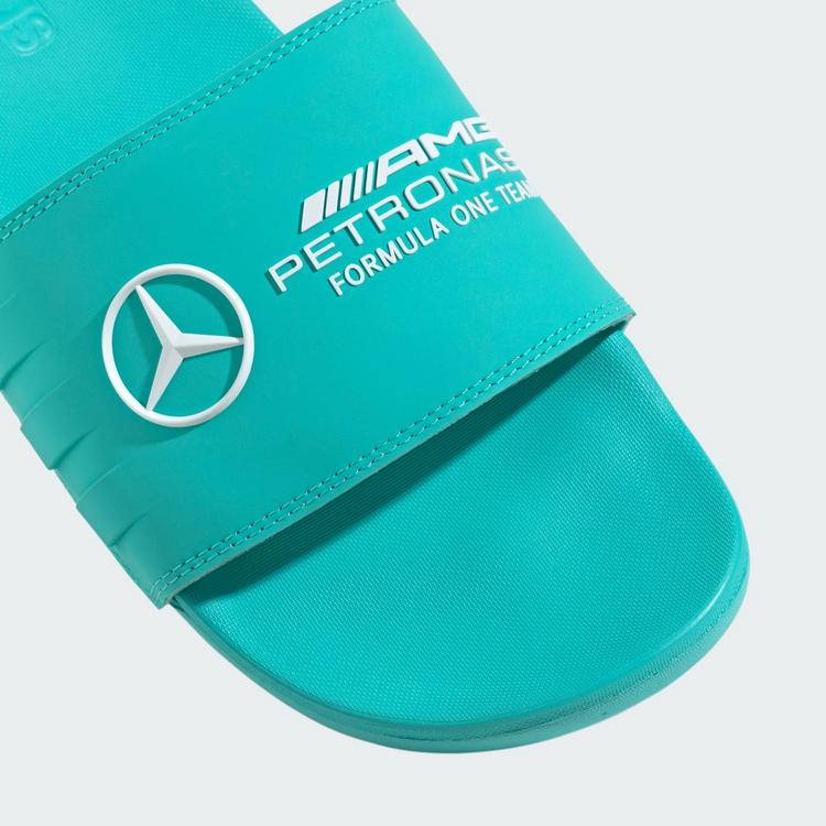adidas adidas Mercedes - AMG Petronas Formula One Badelatschen - Semi Mint Rush / Cloud White / Semi Mint Rush - 6 | SportScheck