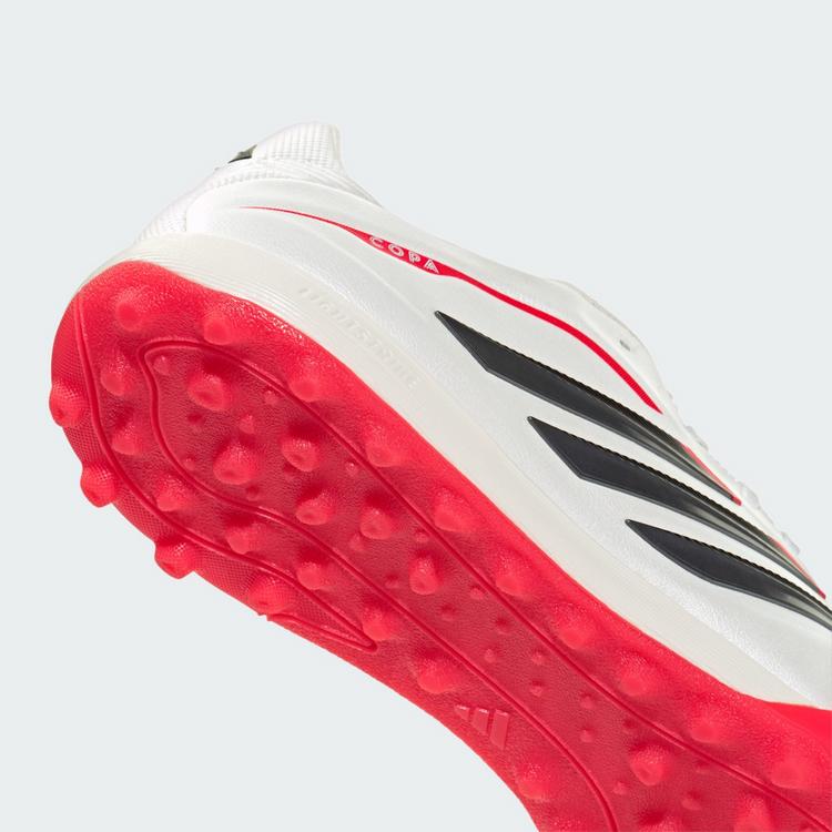 adidas adidas COPA PURE IV PRO Turf Fu&szlig;ballschuh Fu&szlig;ballschuhe - Zero Metalic / Core Black / Lucid Red - 6 | SportScheck