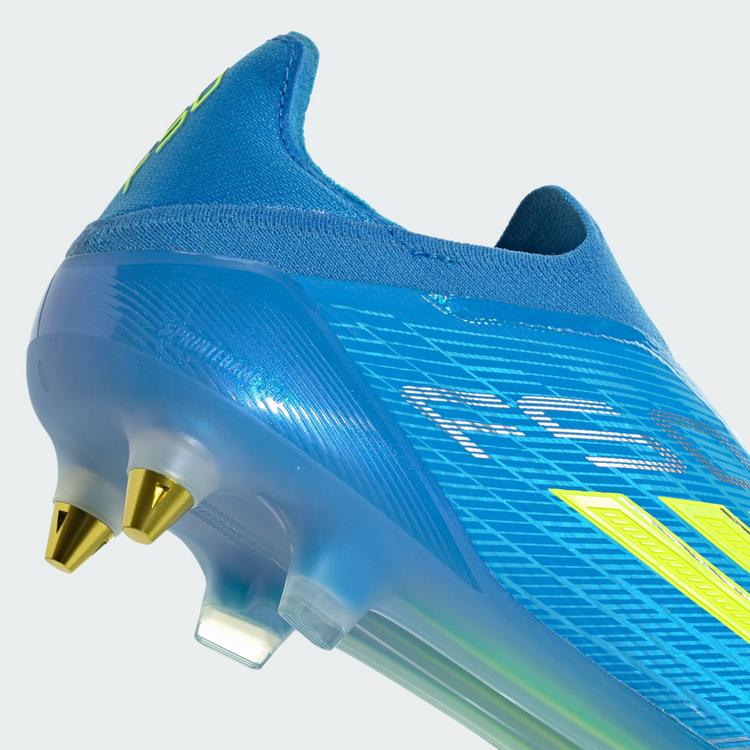 adidas adidas F50 ELITE Laceless SG Fu&szlig;ballschuh Fu&szlig;ballschuhe - Lucid Ray Blue / Team Solar Yellow 2 / Lucid Aquamarine - 5 | SportScheck
