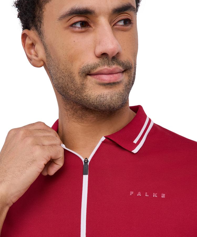 Falke Falke GO Poloshirt Poloshirt Herren - ruby (8830) - 1 | SportScheck