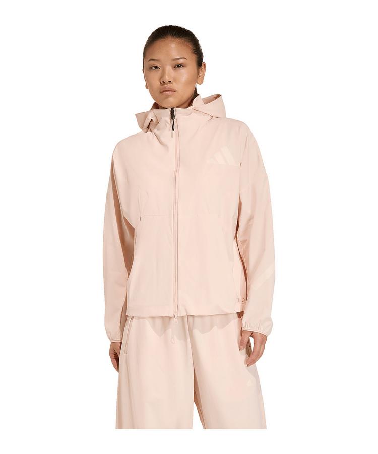 adidas adidas Z.N.E Woven Jacke Damen Sweatjacke Damen - rosa - 0 | SportScheck