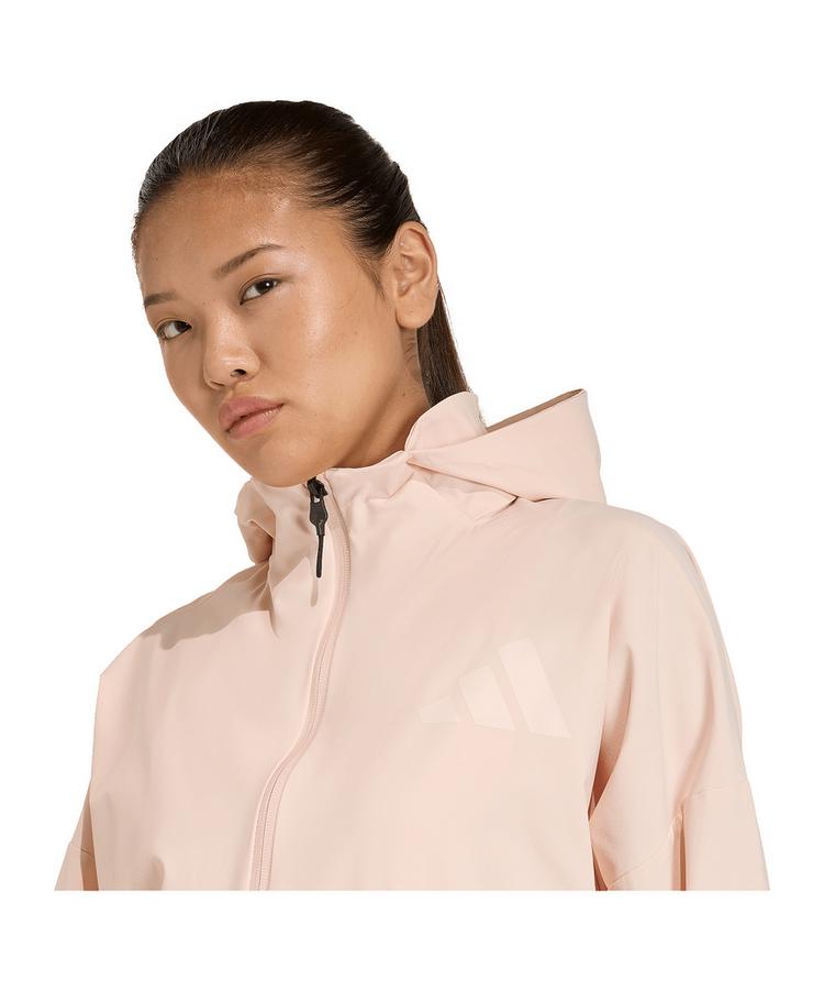 adidas adidas Z.N.E Woven Jacke Damen Sweatjacke Damen - rosa - 1 | SportScheck