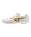Mizuno Morelia II Pro AG Bright  Wei&szlig; Fu&szlig;ballschuhe - weissgold