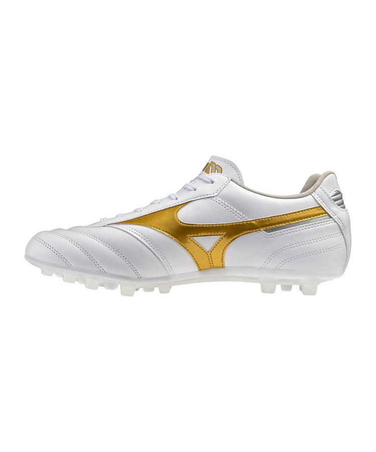 Mizuno Mizuno Morelia II Pro AG Bright  Wei&szlig; Fu&szlig;ballschuhe - weissgold - 0 | SportScheck