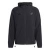 adidas Real Madrid Travel Full Zip Windbreaker Outdoorjacke Herren - Black