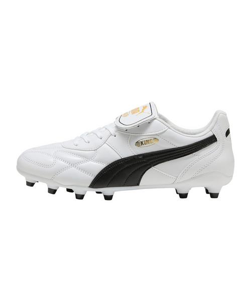 PUMA King Top FG/AG Wei&szlig; Fu&szlig;ballschuhe
