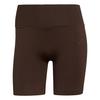 adidas Workout Essentials Knit Scrunch 5 Inch Tights Damen - Aurora Coffee