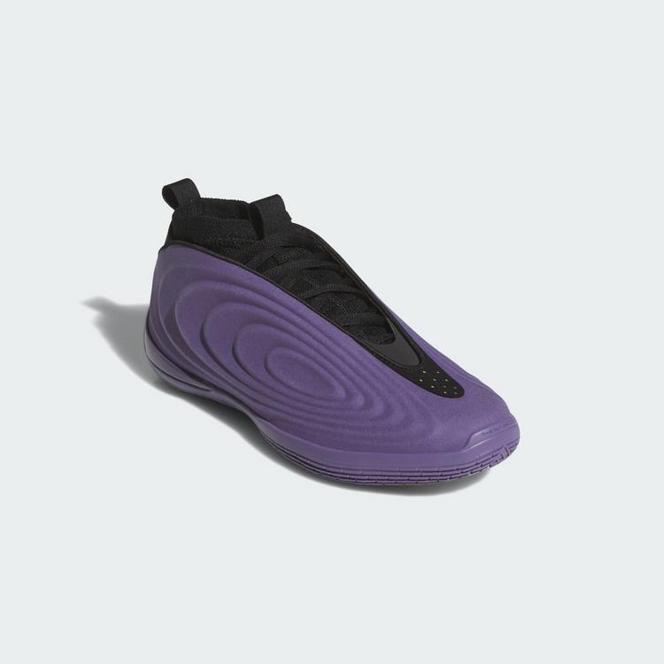 adidas adidas Harden Volume 10 Schuh Basketballschuhe - Tech Purple / Core Black / Lucid Lemon - 3 | SportScheck