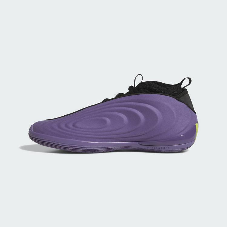 adidas adidas Harden Volume 10 Schuh Basketballschuhe - Tech Purple / Core Black / Lucid Lemon - 5 | SportScheck